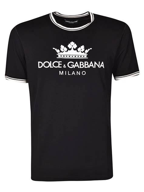 dolce gabbana tshirt gemuster|farfetch dolce and gabbana t shirts.